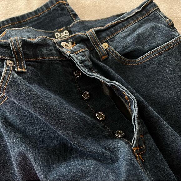 Dolce & Gabbana D&G ITTIERRE SpA Vintage High Rise Straight Jeans - Picture 11 of 13